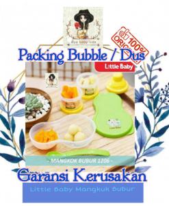 Little Baby Mangkuk Bubur Anak Dengan Penghalus dan Sendok - Food Grinder illya baby kids