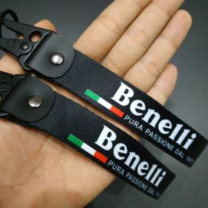 Móc chìa khóa vải 19x2.5cm màu sắc cá tính nhiều mẫu