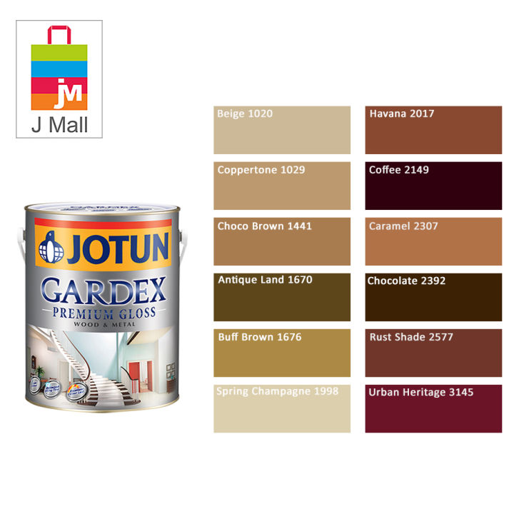 (1020-3145) 1L Jotun Paint Gardex Premium Gloss Wood & Metal Part II ...