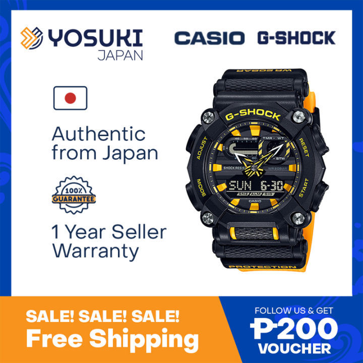 CASIO G SHOCK GSHOCK GA 900A 1A9 GA 900A 1A9 GA900A1A9 GA 900A GA 900 GA900 Wrist Watch For Men black from YOSUKI JAPAN Lazada PH