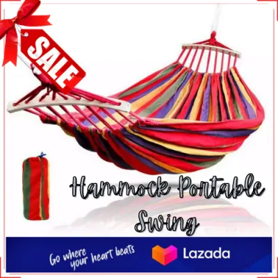 Hammock Portable Swing - Duyan (red)