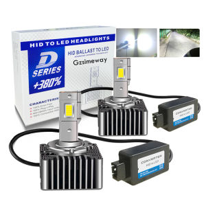 New Canbus No error D2S D4S LED Light D1S D3S LED Bulb D5S LED Headlight 70W 32000LM D2R D4R D8S No Error Free LED Replace HID Conversion Lamps (Price for 1 pair of bulb)