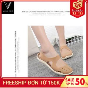 Giày Dép Quai Tháng Mát Ôm Chân Đi Nhẹ Bền Êm Màu Đỏ Vàng Hồng