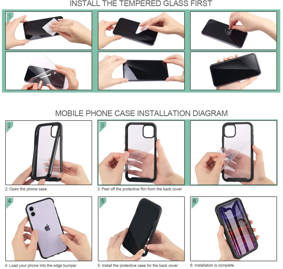 Samsung Galaxy S20 FE Case, WindCase 360° Full Body Clear Back