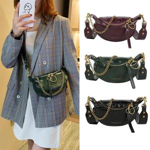 Vintage Pu Leather Pouch Women Waist Bag Fashion Belt Chest Bag Travel Crossbody Bags For Ladies Female Luxury Funny Pack
