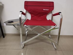Onwaysports Aluminium Director Folding Chair with Side Tray