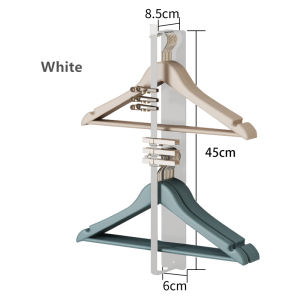 (SG Ready Stock) Magnetic 3 tire Laundry Hanger Organizer Japanese style bathroom Towel Rack