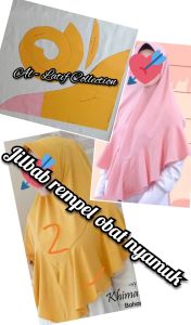 pola instan / pola jiplak jilbab rempel obat nyamuk