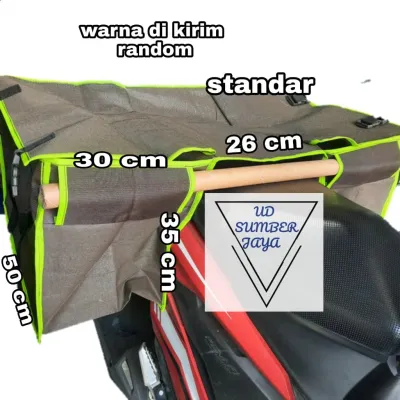tas obroktas salestas motortas postas sadel box samping motor