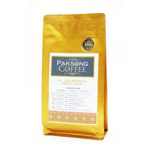 Paksong Coffee F1 - Single Origin Arabica Beans High-Mountain Grown SHB. 100% Organic. 250g Coffee Beans