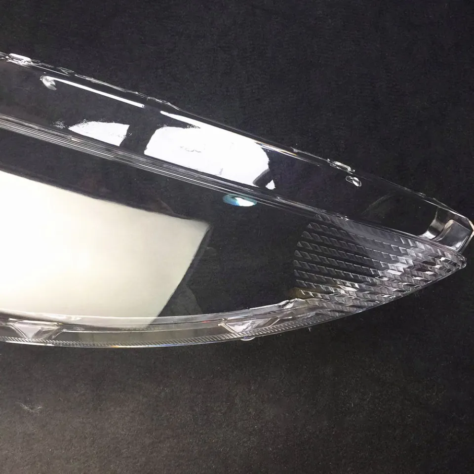 Pair Of Clear Headlight Lens Covers For Ford Fiesta 2009-2012 - Direct Replacement