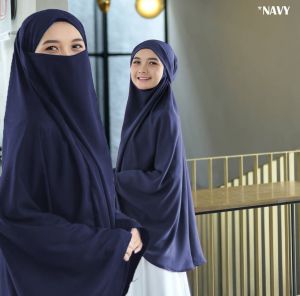 Jilbab Hijab Kerudung Bergo Instan French Khimar Cadar Madinah Syari Jumbo