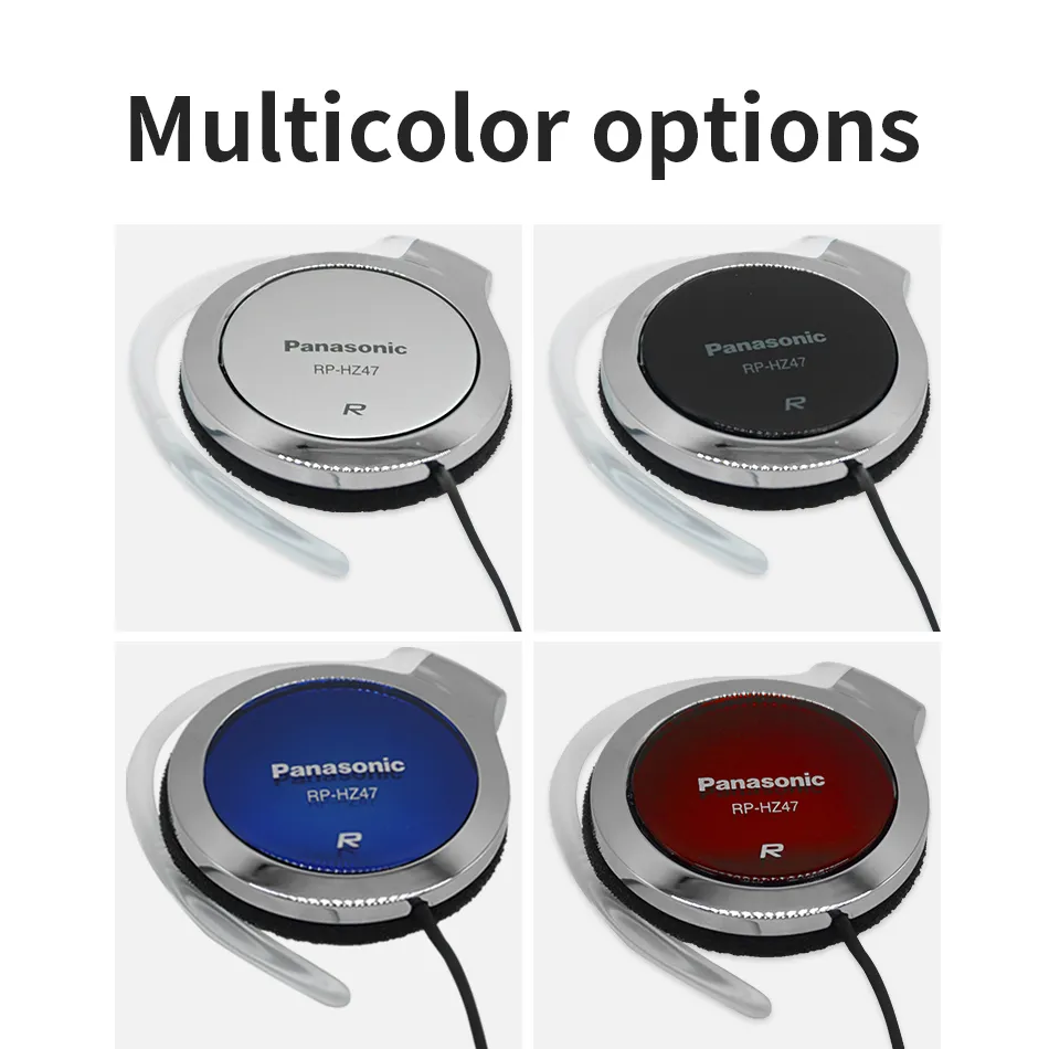 Panasonic Clip Headphone RP-HZ47 On-Ear Headphones RP HZ47