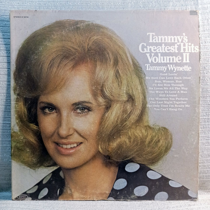 Tammy Wynette Tammys Greatest Hits Volume Ii Vinyl Record Plaka Lp Album Country Lazada Ph