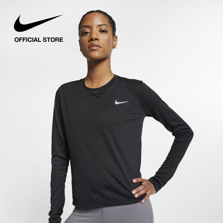 Dri-fit miler long sleeve t-shirt - women's best sale