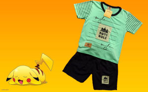 TERLARIS Setelan Kaos Anak laki laki Premium umur 3-4th