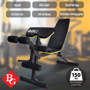 (ẢNH THẬT & VIDEO)BG - SU-200 Ghế Tập tạ Cơ Bụng Đa Năng Cao Cấp 2 Trong 1 SU200