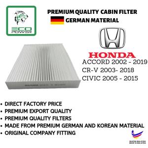 CABIN FILTER FOR HONDA CIVIC/ ACCORD/CRV/ODYSSEY ECO POWER BRAND