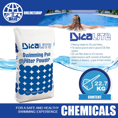 Dicalite D.E. Filter Powder for Swimming Pool (50 lbs) Lazada PH