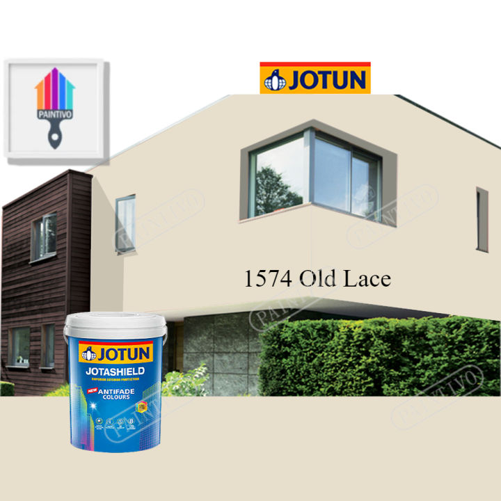 1574 Old Lace 1L Jotun Jotashield Antifade Colours Exterior Outdoor