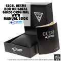 GUESS ORIGINAL - GUESS W0775L10 - WOMEN LA - Biru - Leather - Diameter 2,8 CM. Water Resist 50 Meter Jamdunia / Jam dunia JD18 # Jam Tangan Wanita Jam Tangan Cewek Jam Wanita Jam Anti Air # GUESS W 0775 L10 W0775. 