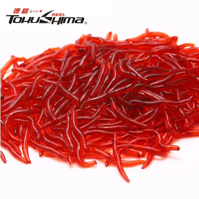 100pcs EarthWorm lures Fishing Gear Fishing Bait Set Fishing Lure Fishing Bait Fish bait Fishing Accessories