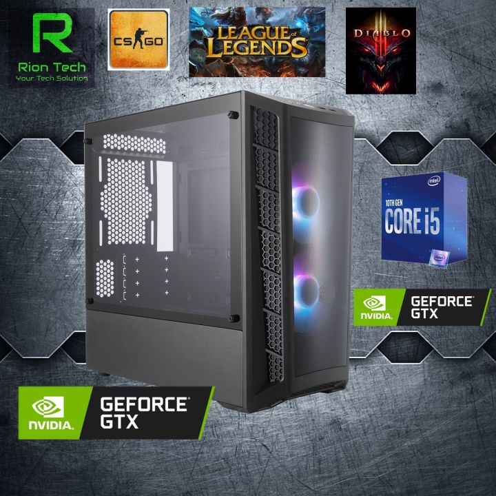 Nvidia Geforce Apex Gtx 1050 Ti PC Intel Core I3/i5 NVIDIA GeForce