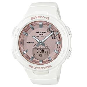 CASIO ORIGINAL - CASIO BABY-G - BSA-B100MF-7ADR - G-SQUAD - WOMEN - Putih - Rubber - JD18 # Jam Tangan Wanita Cewek BABY G BABYG DIGITAL Analog + CASIO BSA B100MF 7A BSA-B100MF B 100 MF BSAB100 BSA-B100 BSAB100MF BSA-100 BSA-B100MF-7A B100 $ WR1 STR SD7