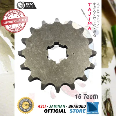 Gigi Tarik 428-16T YAMAHA Vega R New Gir Depan Sprocket Gear TAJIMA