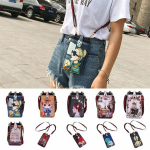 Women Crossbody Cell Phone Cute Small Cartoon Mobile Phone Pouch Universal Wallet Bag Shoulder Bag Holster Gift