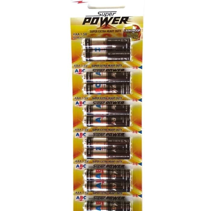 Baterai ABC Super Power AAA (isi 2 pcs)
