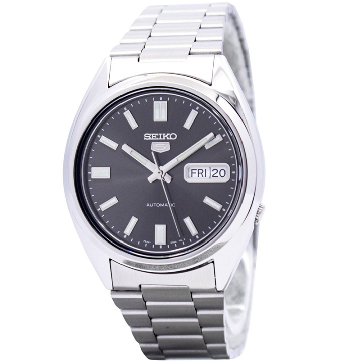 SEIKO ORIGINAL Automatic SNXS79K1 Men Silver Hitam