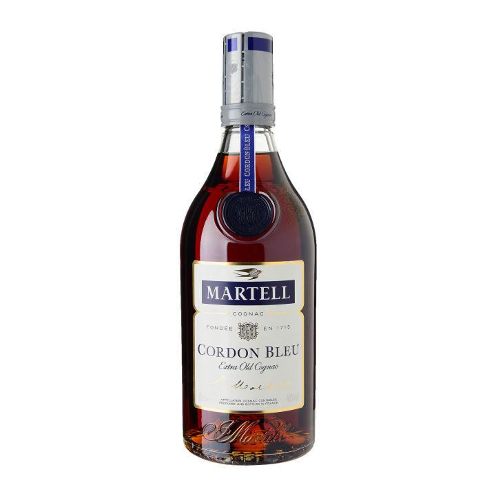 Martell Cordon Bleu Extra Old Cognac 700ml ABV 40% - with Box