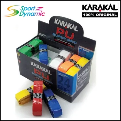 KARAKAL PU SUPER GRIP 100% ORIGINAL BADMINTON TENNIS SQUASH REPLACEMENT GRIP