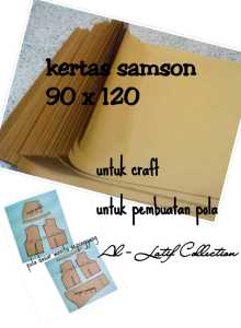 Kertas samsons atau  kertas  untuk membuat pola baju 90x120cm