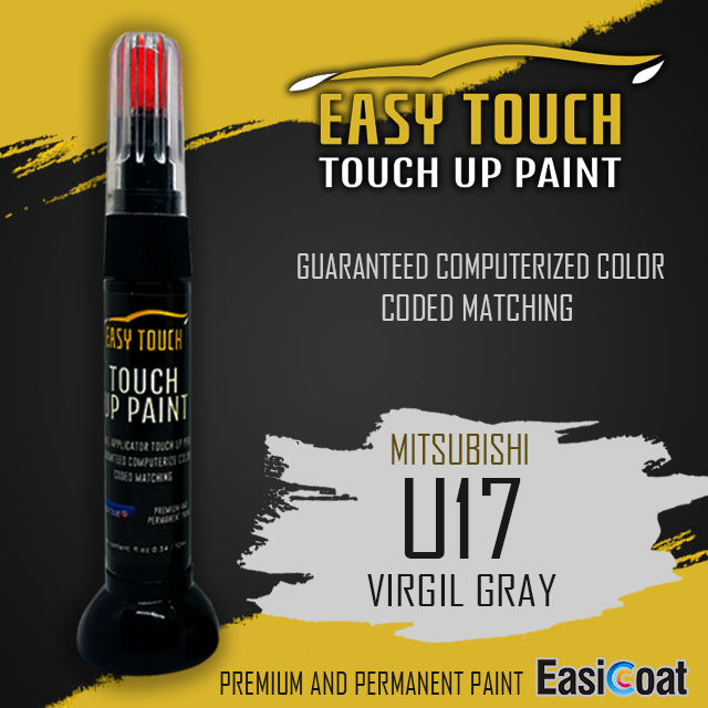 U17 Color Code U17 Virgil Gray (MITSUBISHI) - Easy Touch Automotive Touch up paint ...