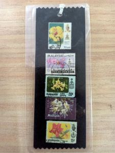 STAMPS BOOK MARKER / STAMPS COLLECTION