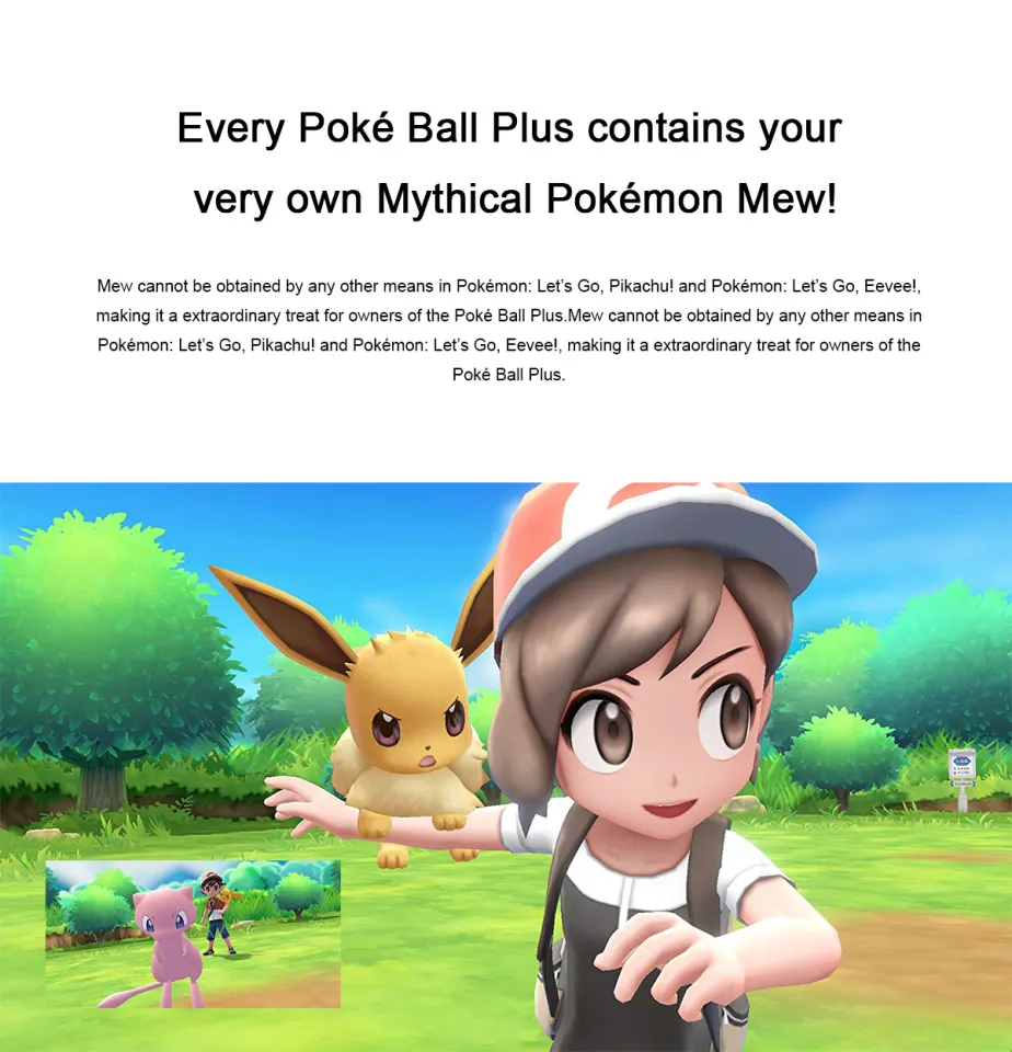 Nintendo Switch Game Pokemon: Let’s Go, Pikachu! Let’s Go, Eevee!