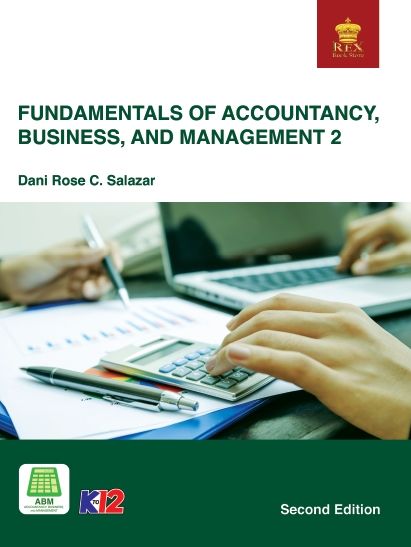 Fundamentals Of Accountancy, Business, And Management 2 (2021 Edition 