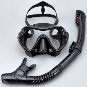 JoyMaySun Professional Scuba Snorkeling Sets Diving Goggles Adult Silicone Skirt Anti-Fog Goggle Tempered Glasses Swimming Fishing Pool Equipment