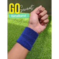GO Wristband | handband polos deker tangan olahraga badminton senam mengelap keringat. 