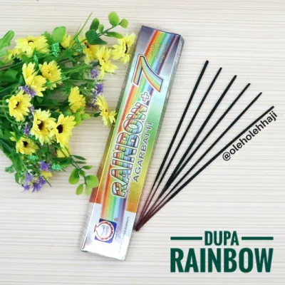 Dupa Haji Rainbow AGARBATTI Surrati/Surati Buhur India Stik Lidi