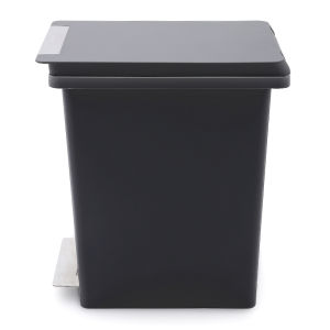 Thùng rác Fitis nhựa đạp chân 10 lít PPS1-906( xám xám)