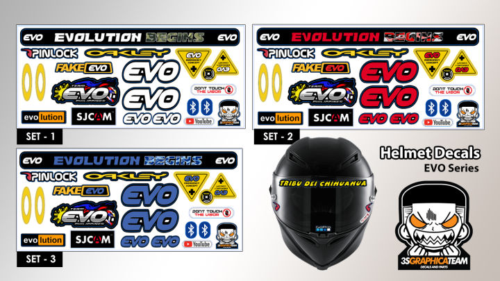 Fake evo hot sale helmet