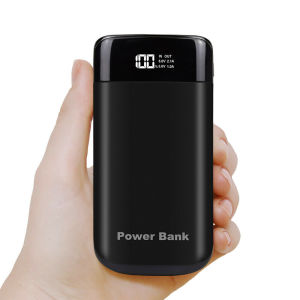 power bank 100000mah powerbank original brand portable charger with LED flashlight 2 output portable Delicate feel