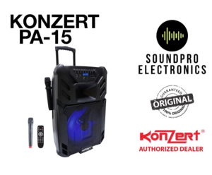 Konzert PA-15MK2 15” Portable Trolley Speaker 500W
