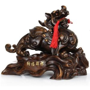 Tượng Phong Thủy Tỳ Hưu Vân Gỗ Sồi Chiêu Tài Tượng Decor Trang Trí Nhà Cửa Quà Tặng Tân Gia Khai Trương  Sinh Nhật Tặng Sếp