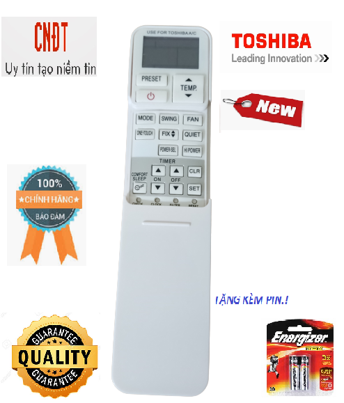 Remote Điều khiển điều hòa Toshiba 1 và 2 chiều Inverter các dòng