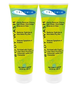 SET 2 Dầu Tắm TRISWIM 251 ml khử mùi loại bỏ CLo giúp Làn Da sạch CLo chống đen sạm Da và khô Da