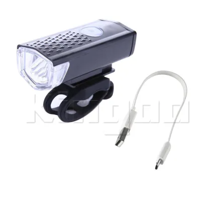 Lampu Depan Sepeda CREE LED 300LM Dapat Diisi Ulang Dengan USB Rechargeable